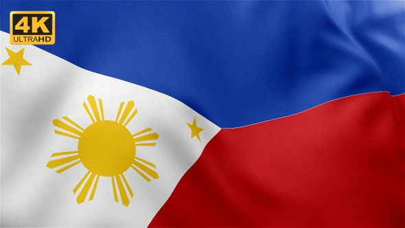Philippines Flag - 4K alt