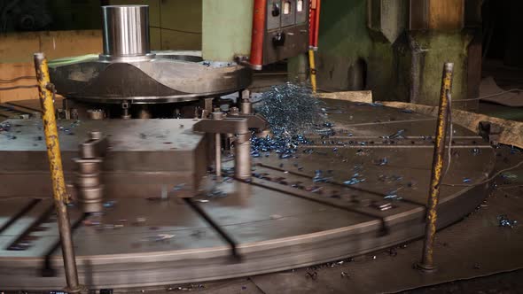 CNC Machine of High Precision Machining Metal at Factory