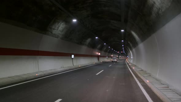 Cars Driving In The Tunnel alt
