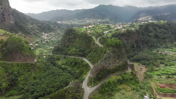 Fascinating Scenery of Charming City Within Volcanic Slopes alt