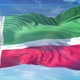 4K 3D Chechen Republic Flag 