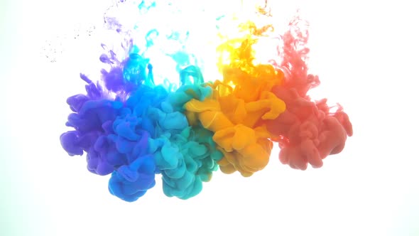 Candy Color Paints Mix