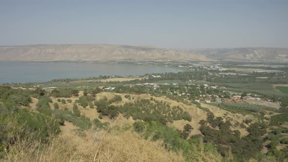 The Sea of Galilee and its surroundings alt