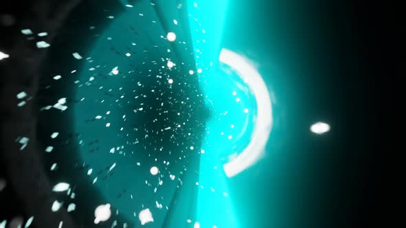 Seamlessly Looped Vj Abstract Trip In Colorful Endless Space Tunnel Background alt