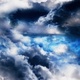 Night Sky with Clouds - VideoHive Item for Sale