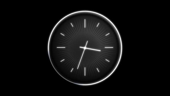 Digital Clock Fast Timer Animation alt