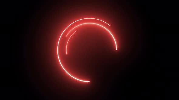 Neon Circle Frame alt