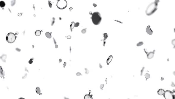 Metal Clock Background alt