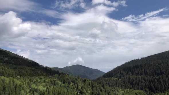 Rhodope mountain time lapse