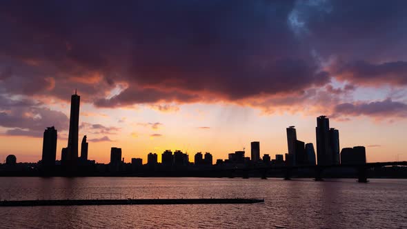 Seoul Night Building City alt