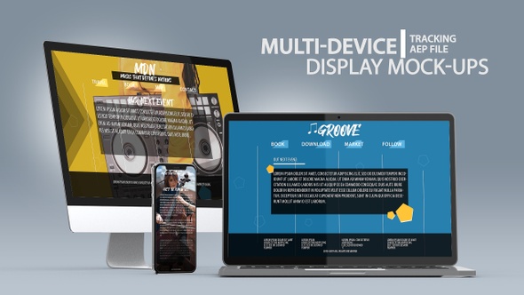 Multi Device Displays with Tracking