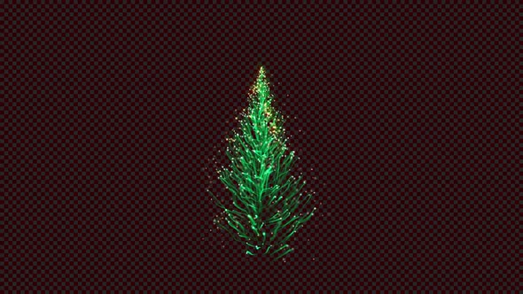Magic Abstract Christmas Tree