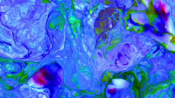 Close Up Of Abstract Colorful Fluid Paint Background Textured 11 alt