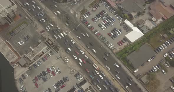 A view of traffic jam and air pollution in Lagos Nigeria_3 alt