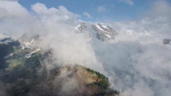 Time Lapse North Cascades Mount Baker National Park Cinematic Snow Peaks alt