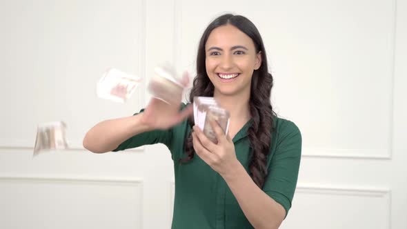 Rich Indian woman alt