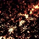 Yellow Glitter Fire Particles
