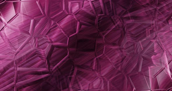 Abstract geometric background.Abstract dark pink geometric background animation.