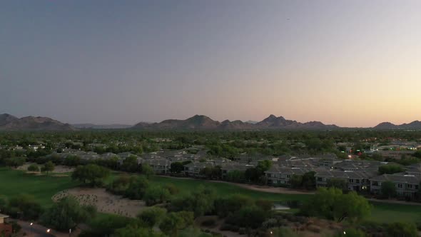 Viewing The Mountains At Dusk 4 K