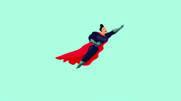 Superman animation