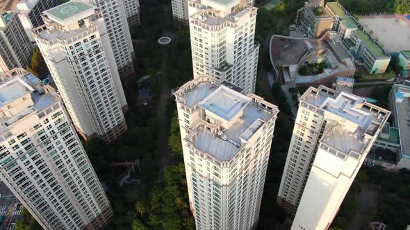 Korea Seoul Banpo Don Apartment Aerial View