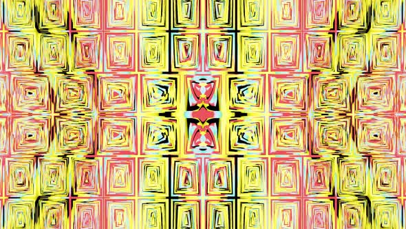 Kaleidoscope, mandala. 3d render music broadcast TV flashing, night club, music video vj pattern alt