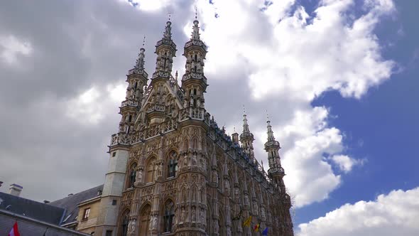 Leuven city hall, Belgium alt