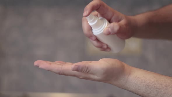 Sterilizing Hands alt