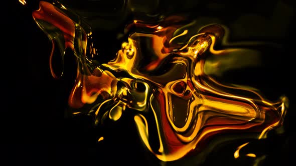 Brown Red Yellow Red Color Background Oily Marble Liquid Animation, Abstract Oily Liquid Animated alt