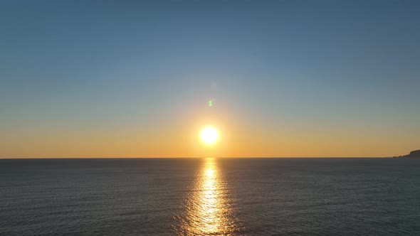 Sea Texture aerial view 4 K alt