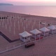 Empty Beach Bar At Sunrise - VideoHive Item for Sale