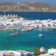 Mykonos Island Port with Boats, Cyclades Islands, Greece - VideoHive Item for Sale