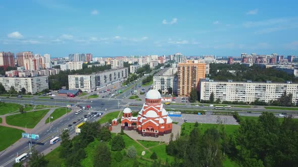 Modern Saint Petersburg From a Birds Eye View alt