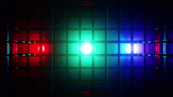 Police Light Cube Background Vj Loop Performance HD alt