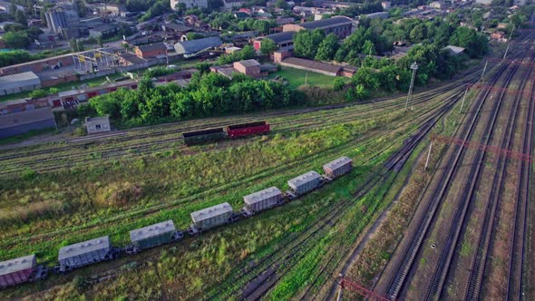 Railroad Track for Freight Trains alt