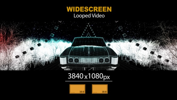 Wide Screen Car Drive 03