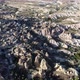 Aerial view of Pigeon Valley and Uchisar village and castle at Cappadocia, Turkey - VideoHive Item for Sale
