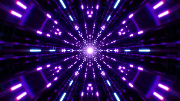 Flashing Dot Lights Dj Background by shnfilm | VideoHive