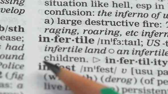 Infertility Word Definition in English Dictionary, Disability Ho Have Children alt