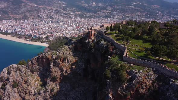 Ancient Fortress on the Mediterranean Coast