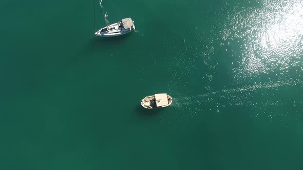 Above A Small Traditional Boat alt