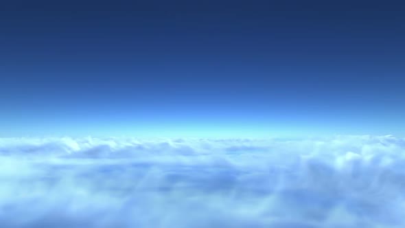 Flight Over the Clouds