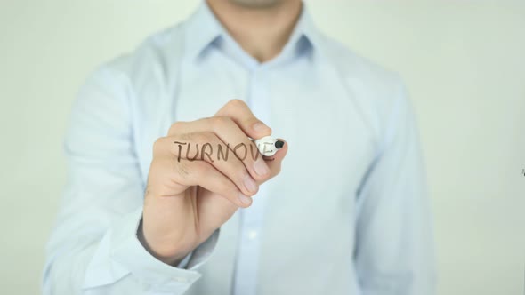 Turnover, Writing On Screen alt