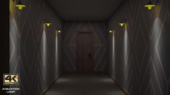 Opened Door Corridor