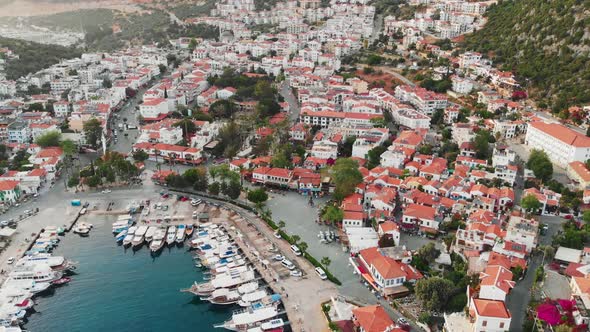 Aerial View of KAS Turkey