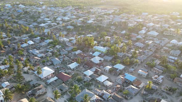 Houses on Zanzibar Island Tanzania Africa alt