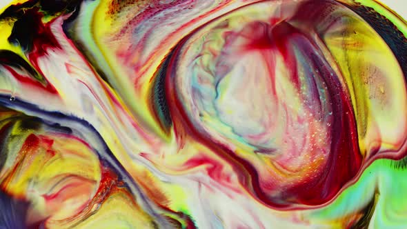 Abstract Colorful Food Paint Diffusion Spread 044 alt
