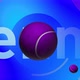 Typography Tennis Ball Sports Background Blue - VideoHive Item for Sale