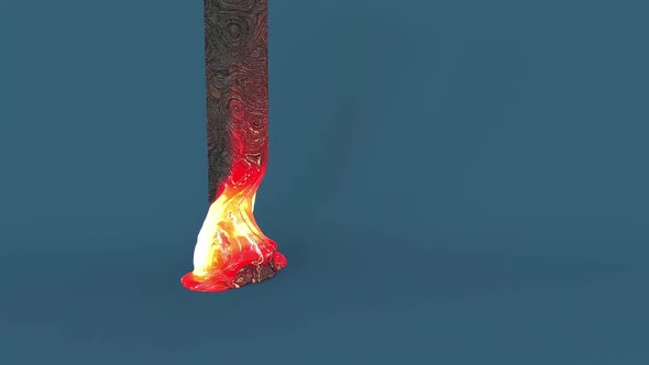 Melting The Statue Into Magma