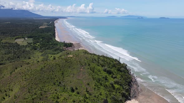 The Beaches at the most southern part of Borneo Island alt